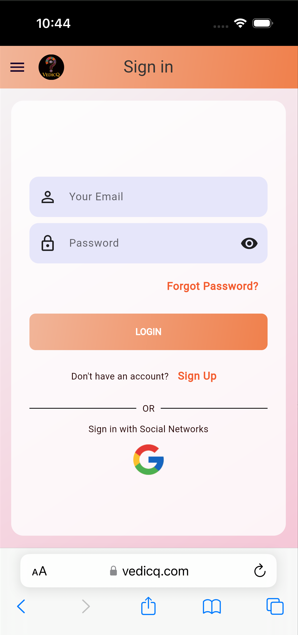 Step 1: Open in Safari